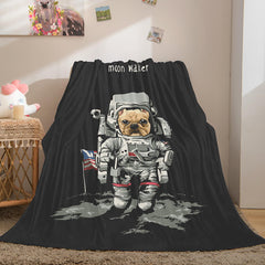 2024 NEW Astronaut Blanket Soft Flannel Blanket