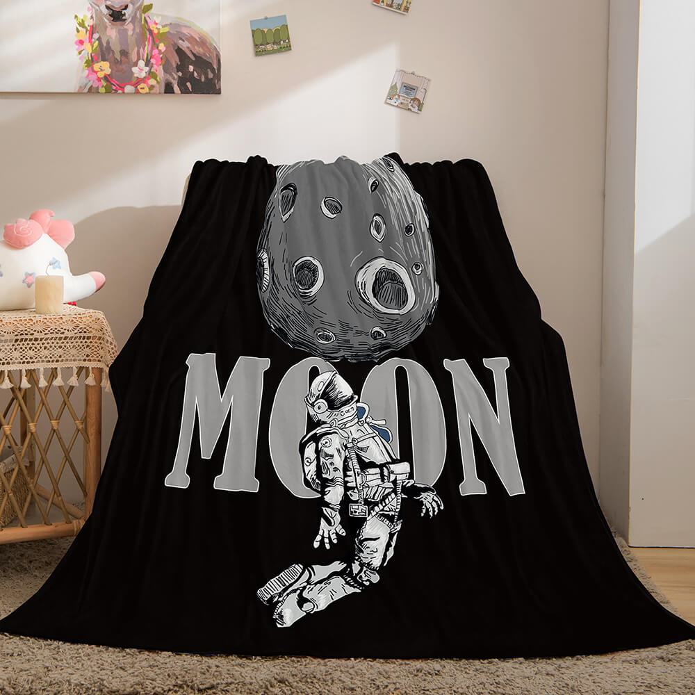 2024 NEW Astronaut Blanket Soft Flannel Blanket