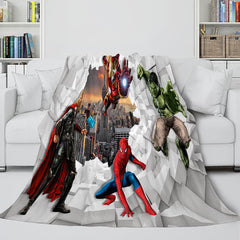 2024 NEW Avengers 4 Flannel Blanket Fleece Throw Cosplay Blanket Wrap Nap Quilt