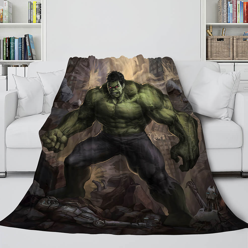 2024 NEW Avengers 4 Flannel Blanket Fleece Throw Cosplay Blanket Wrap Nap Quilt
