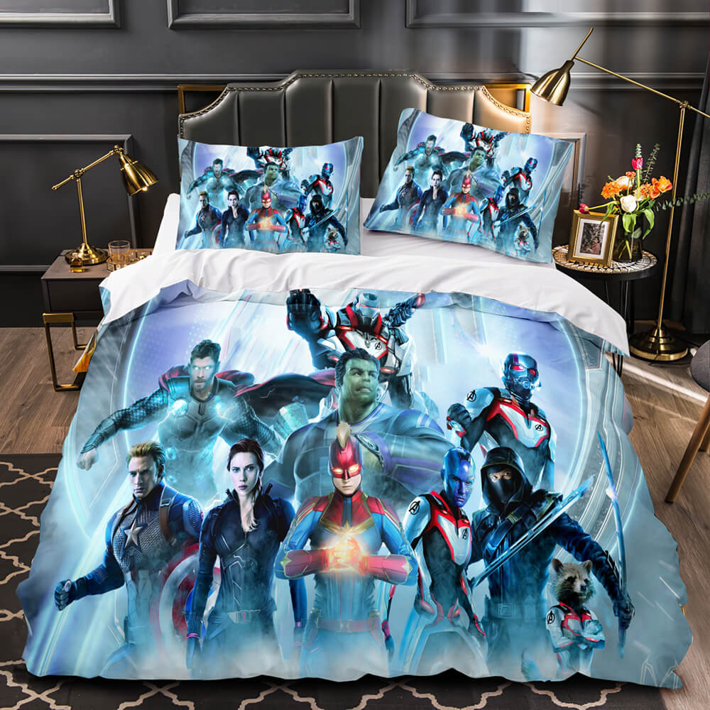 2024 NEW Avengers Cosplay Bedding Set Quilt Cover Without Filler