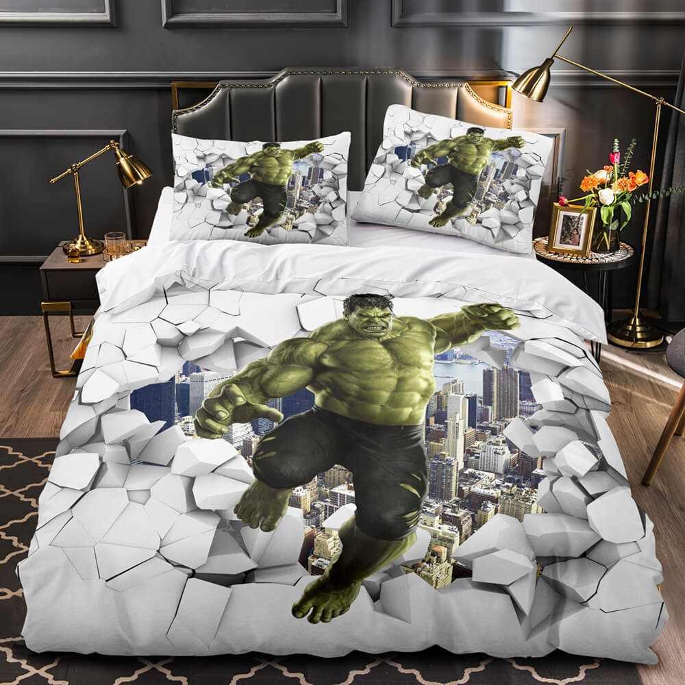 2024 NEW Avengers Cosplay Bedding Set Quilt Cover Without Filler