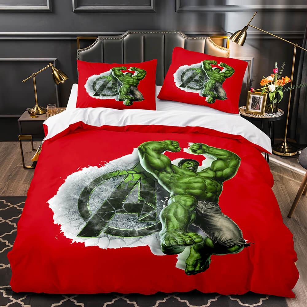 2024 NEW Avengers Cosplay Bedding Set Quilt Cover Without Filler