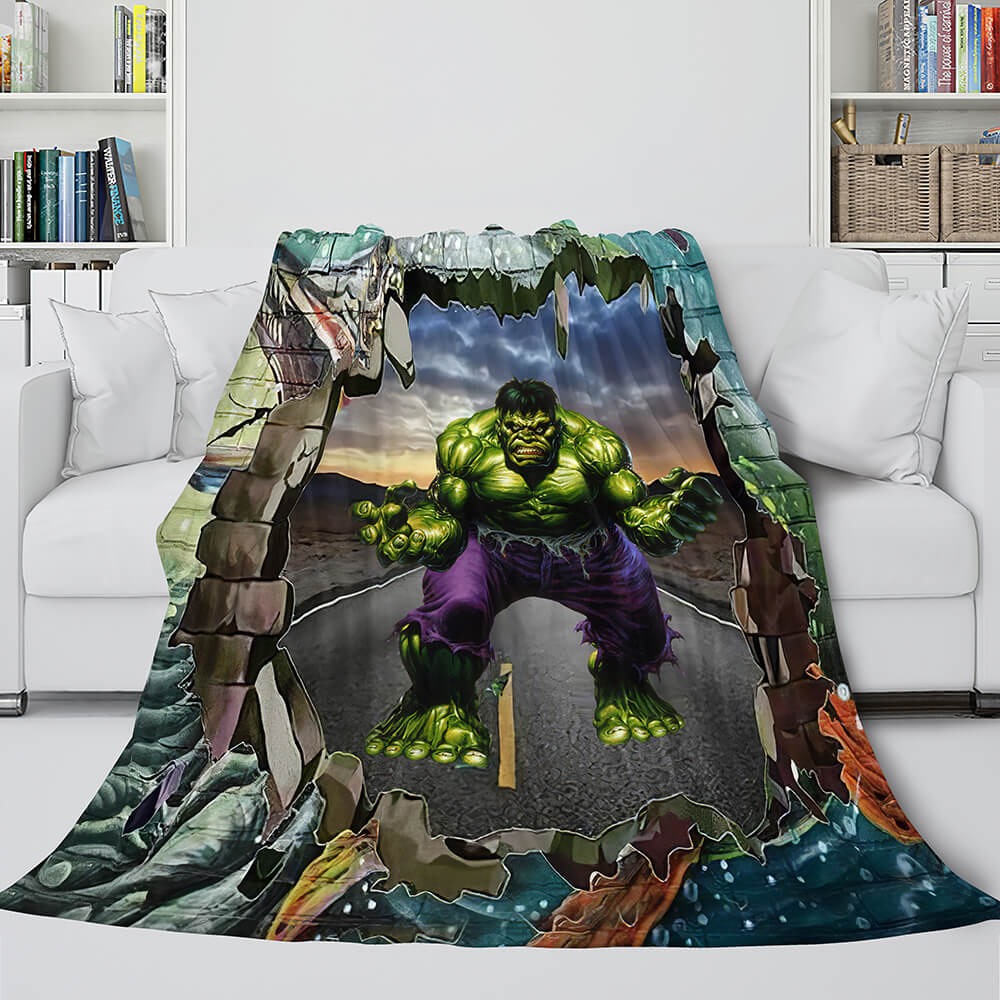 2024 NEW Avengers Flannel Fleece Throw Cosplay Blanket