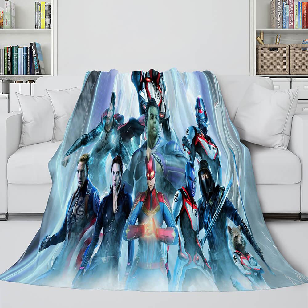 2024 NEW Avengers Flannel Fleece Throw Cosplay Blanket
