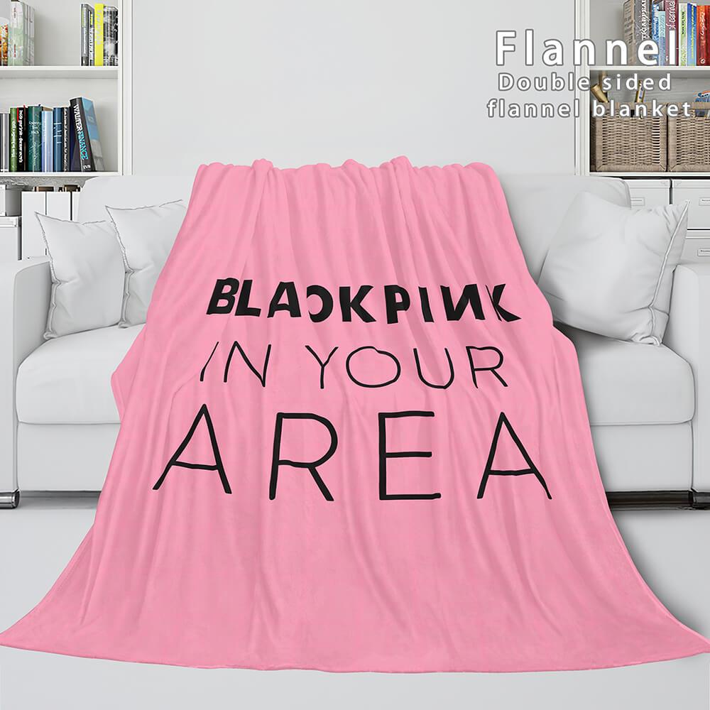 2024 NEW BLACKPINK Flannel Fleece Blanket