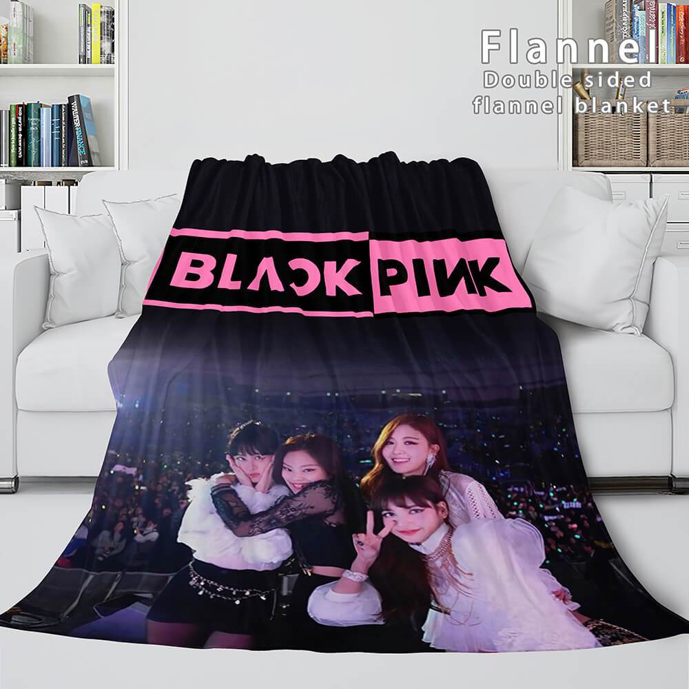 2024 NEW BLACKPINK Flannel Fleece Blanket