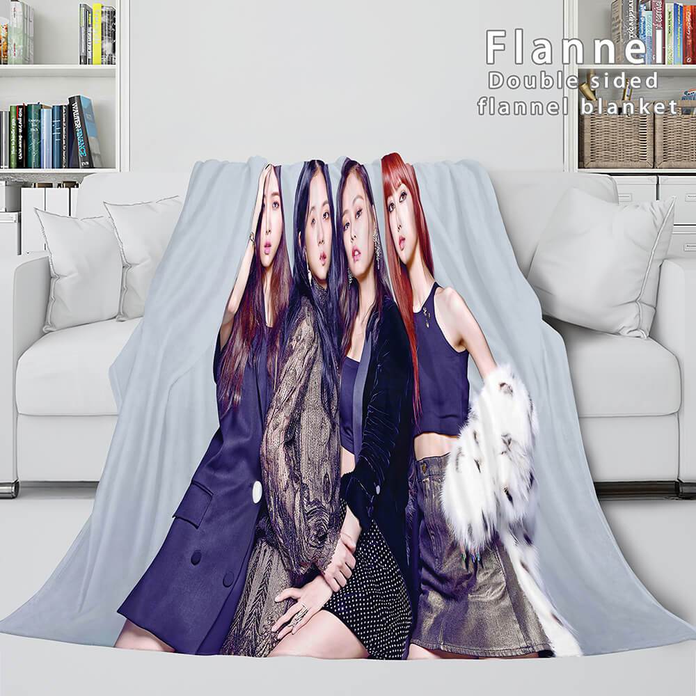 2024 NEW BLACKPINK Flannel Fleece Blanket