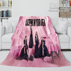 2024 NEW BLACKPINK Flannel Fleece Blanket