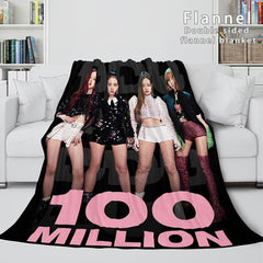 2024 NEW BLACKPINK Flannel Fleece Blanket