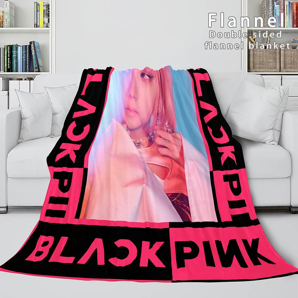 2024 NEW BLACKPINK Flannel Fleece Blanket