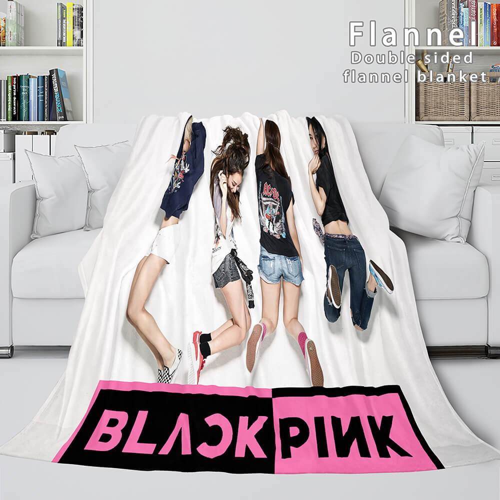 2024 NEW BLACKPINK Flannel Fleece Blanket