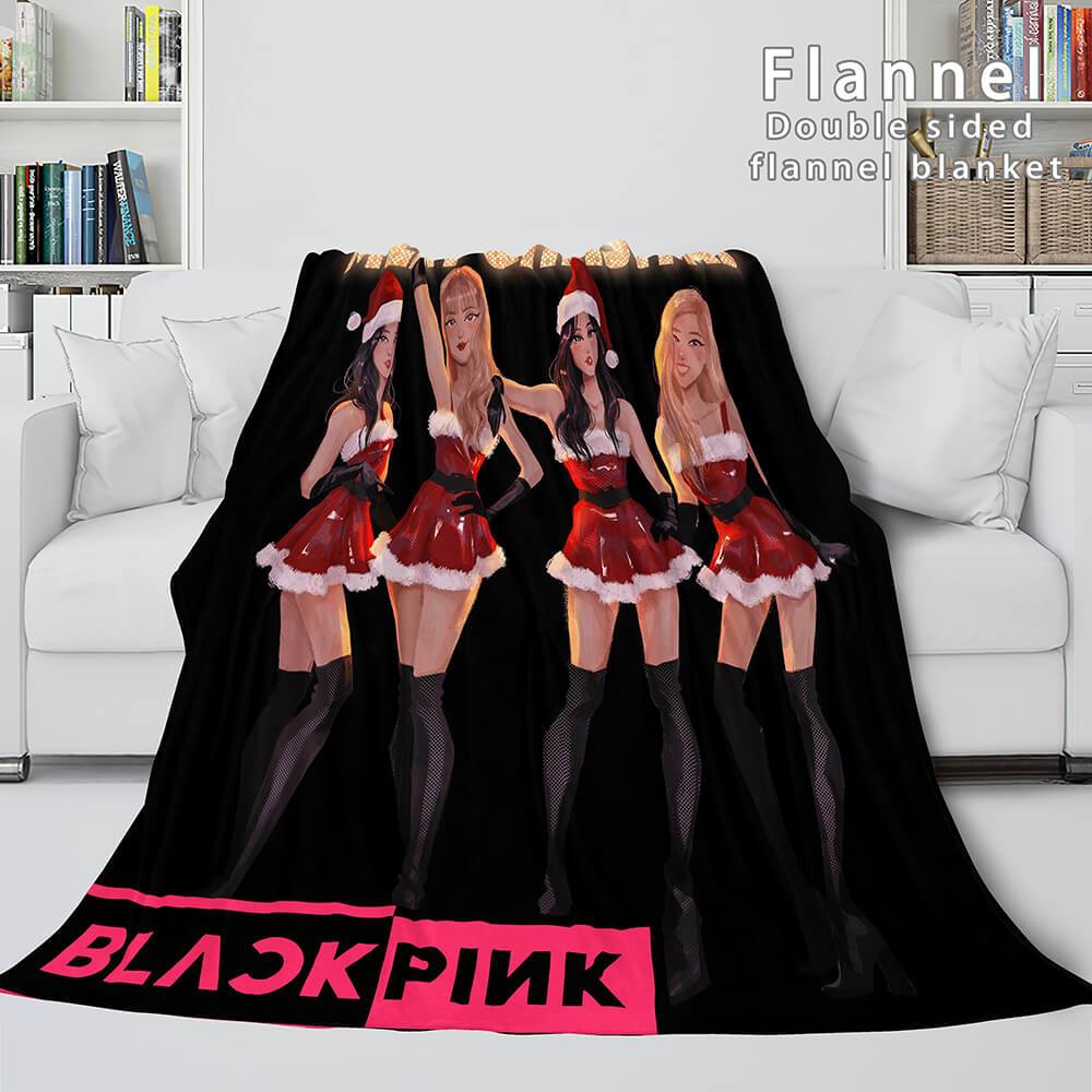 2024 NEW BLACKPINK Flannel Fleece Blanket