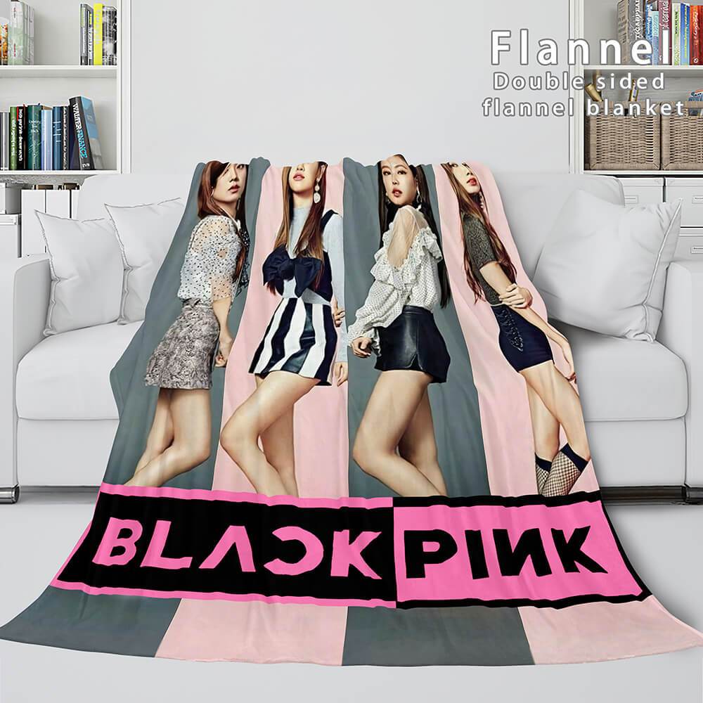 2024 NEW BLACKPINK Flannel Fleece Blanket