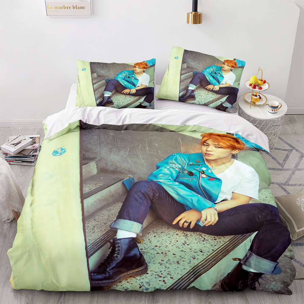 2025 NEW BTS Butter Cosplay Bedding Set Full Quilt Cover Without Filler