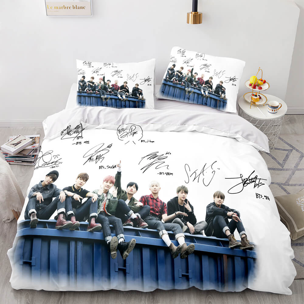 2025 NEW BTS Butter Cosplay Bedding Set Full Quilt Cover Without Filler