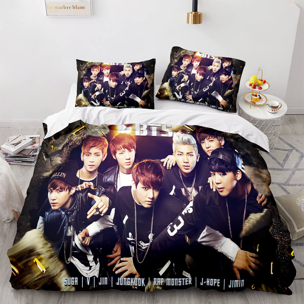 2024 NEW BTS Butter Cosplay Bedding Set Full Quilt Cover Without Filler