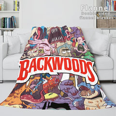 2025 NEW Rick And Morty Super Soft Flannel Fleece Blanket