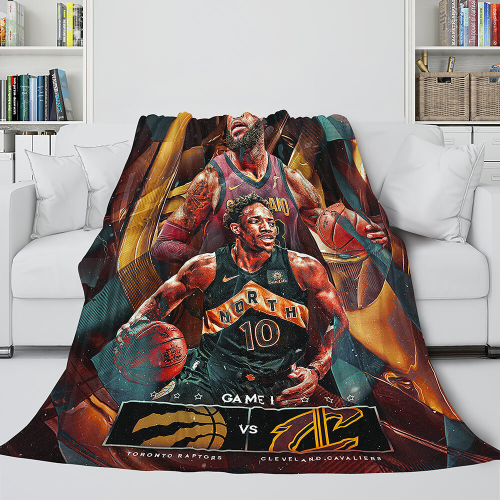 2024 NEW Basketball Team Flannel Fleece Throw Cosplay Blanket