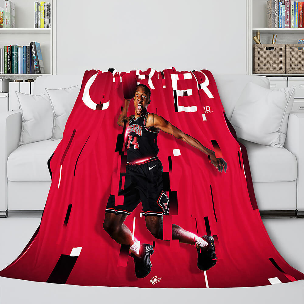 2024 NEW Basketball Team Flannel Fleece Throw Cosplay Blanket