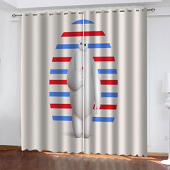 2024 NEW Baymax Curtains Blackout Window Drapes