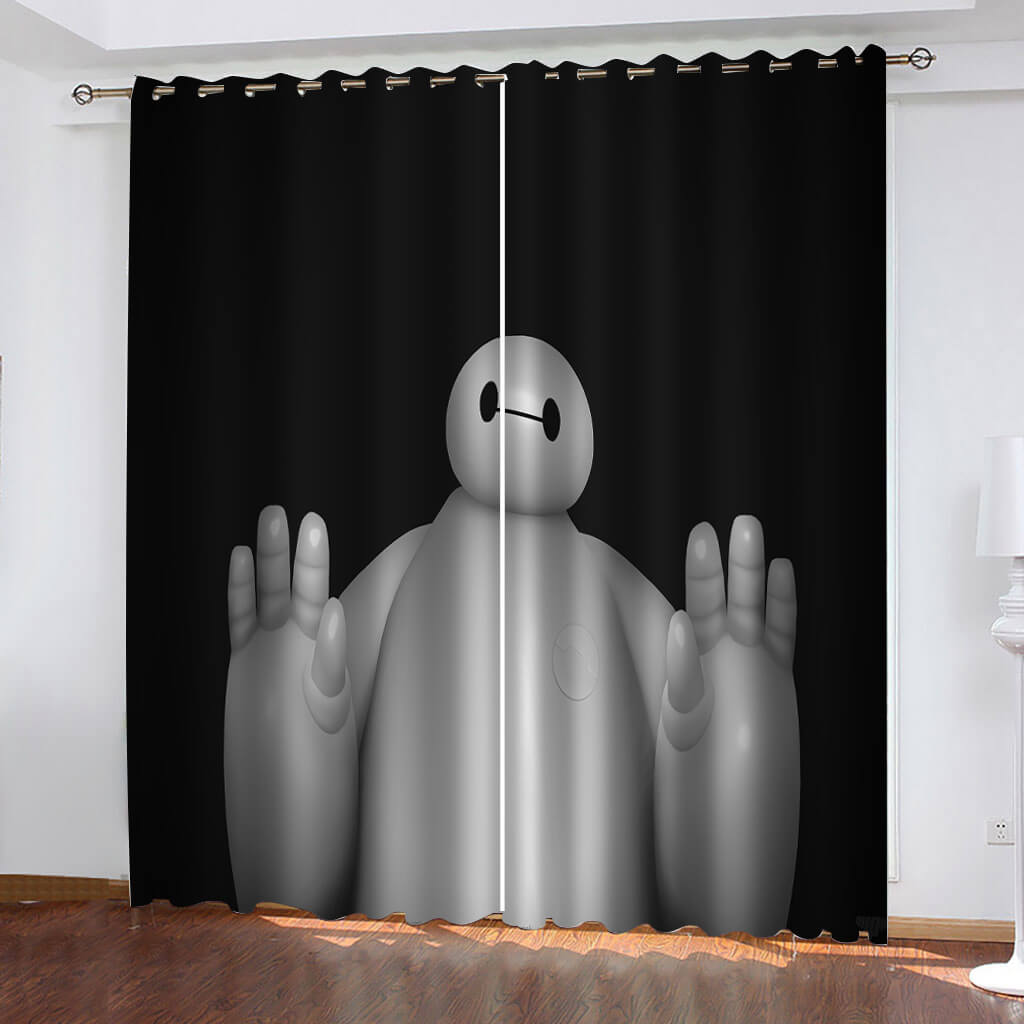 2024 NEW Baymax Curtains Blackout Window Drapes