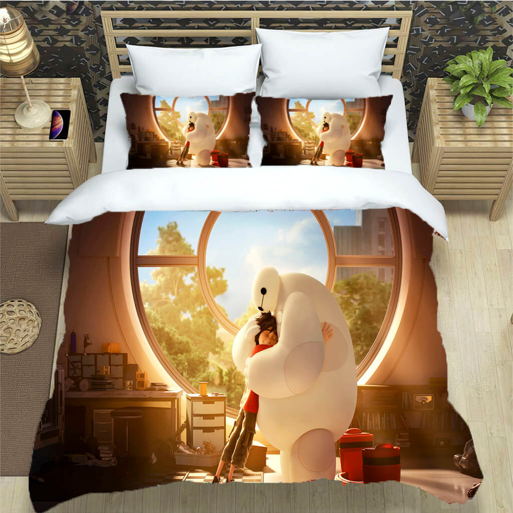2024 NEW Big Hero 6 Bedding Set Quilt Cover Without Filler