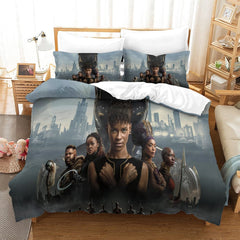 2024 NEW Black Panther Wakanda Forever Bedding Set Quilt Cover