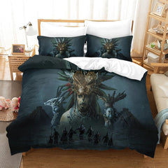 2024 NEW Black Panther Wakanda Forever Bedding Set Quilt Cover