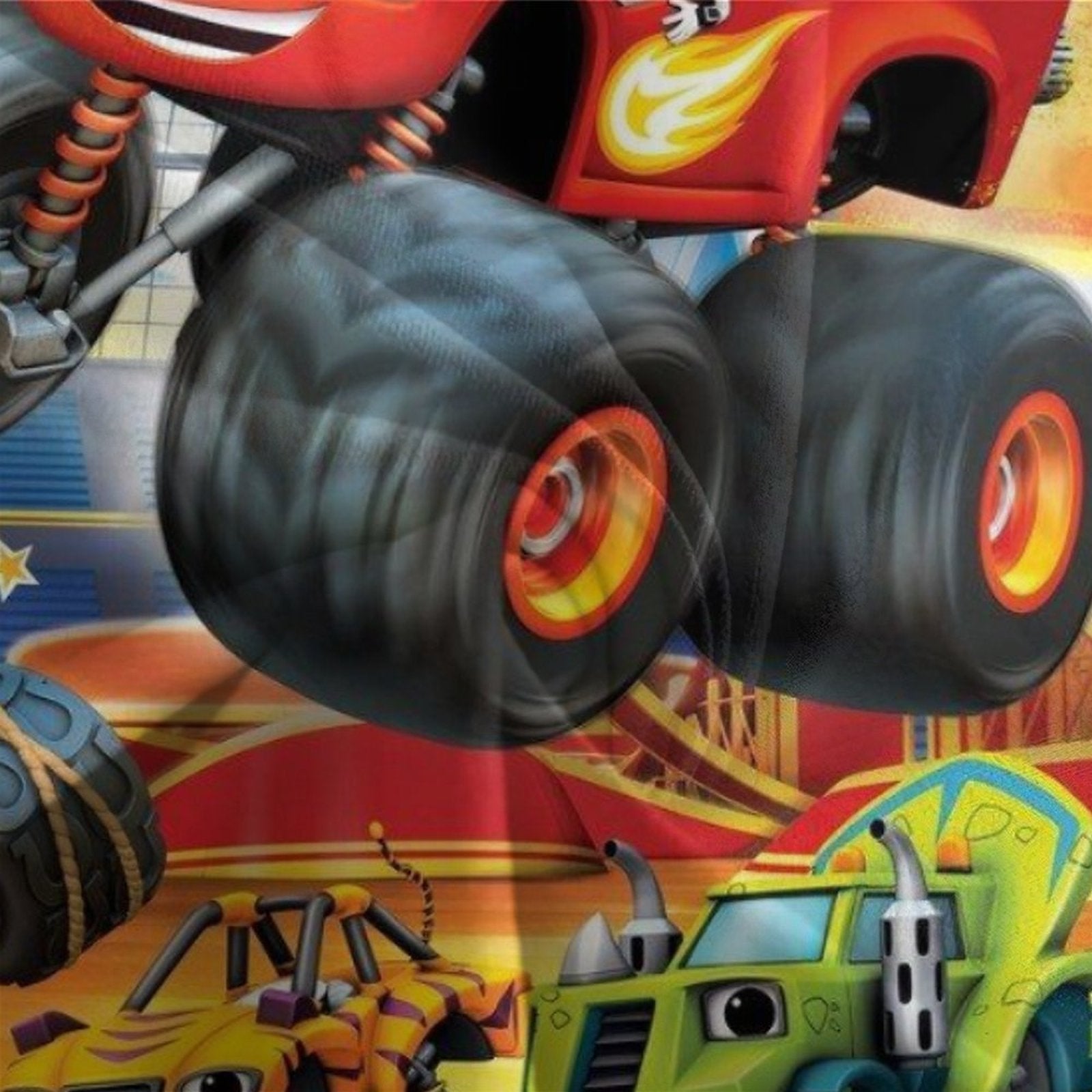 2024 NEW Blaze and the Monster Machines Bedding Set Quilt Duvet Cover Without Filler