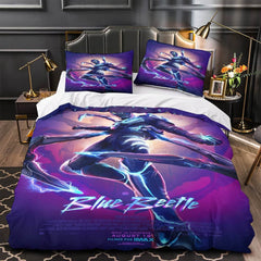 2024 NEW Blue Beetle Bedding Set Quilt Duvet Cover Without Filler