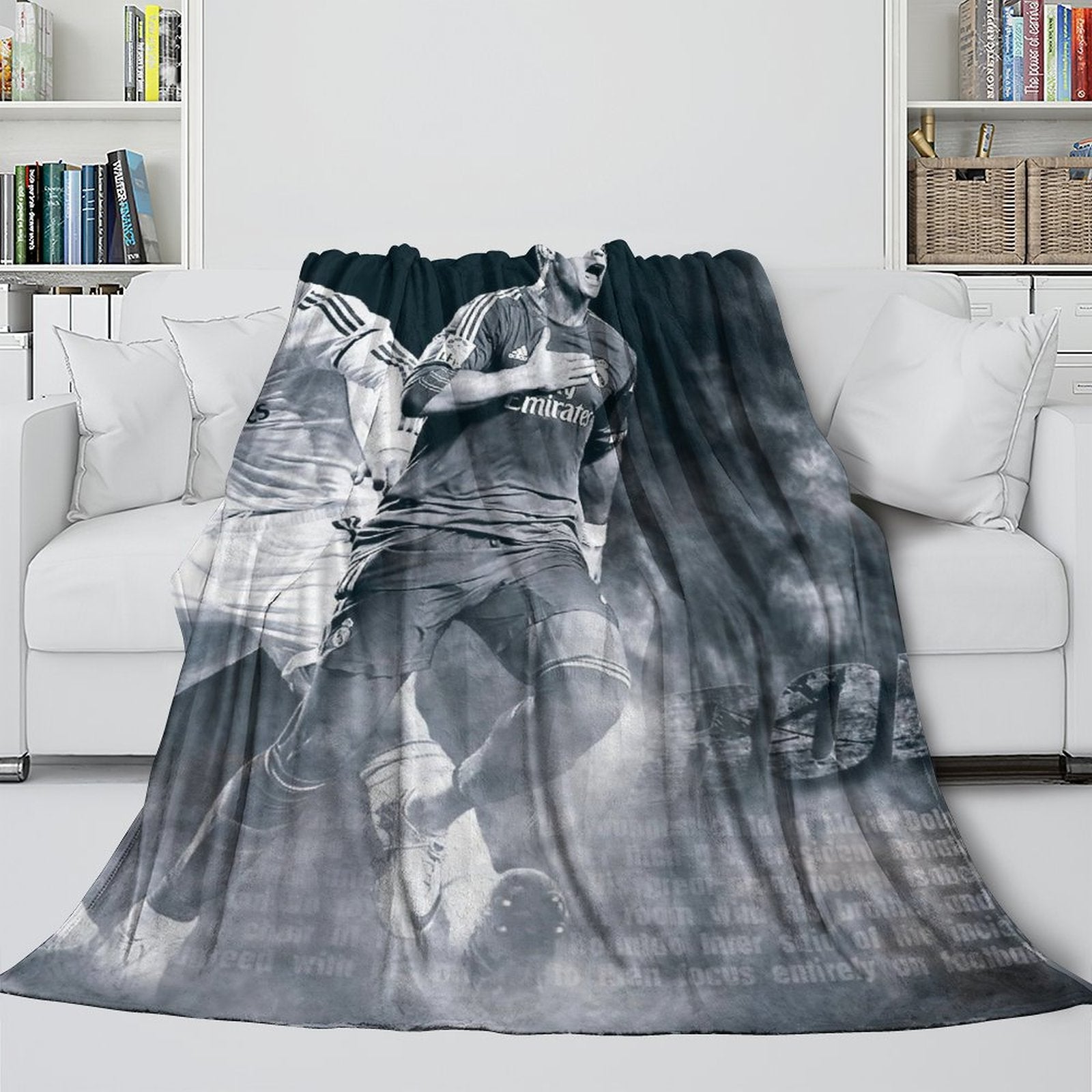 2024 NEW CR7 Cristiano Ronaldo Blanket Flannel Throw Room Decoration