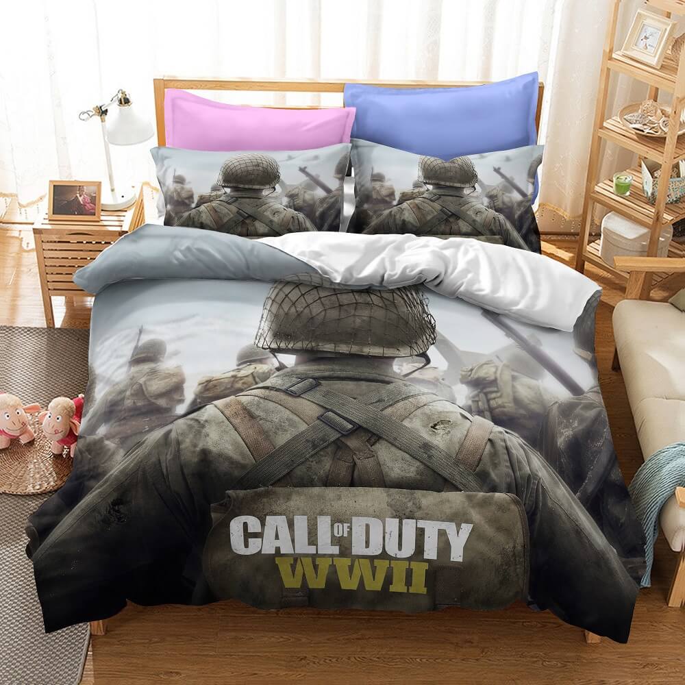 2024 NEW Call of Duty Bedding Sets Pattern Quilt Cover Without Filler