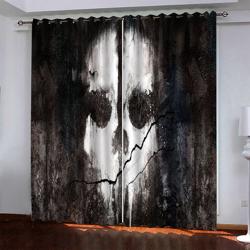 2024 NEW Call of Duty Pattern Curtains Blackout Window Drapes