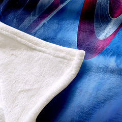 2025 NEW Captain America Iron Man Blanket Flannel Throw Room Decoration