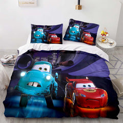 2024 NEW Cars Pattern Bedding Set Quilt Cover Without Filler