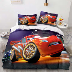 2024 NEW Cars Pattern Bedding Set Quilt Cover Without Filler