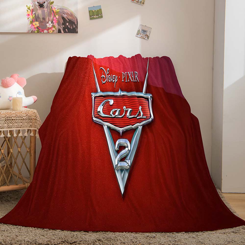 2024 NEW Cars Pattern Blanket Flannel Throw Room Decoration