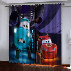 2024 NEW Cars Pattern Curtains Pattern Blackout Window Drapes