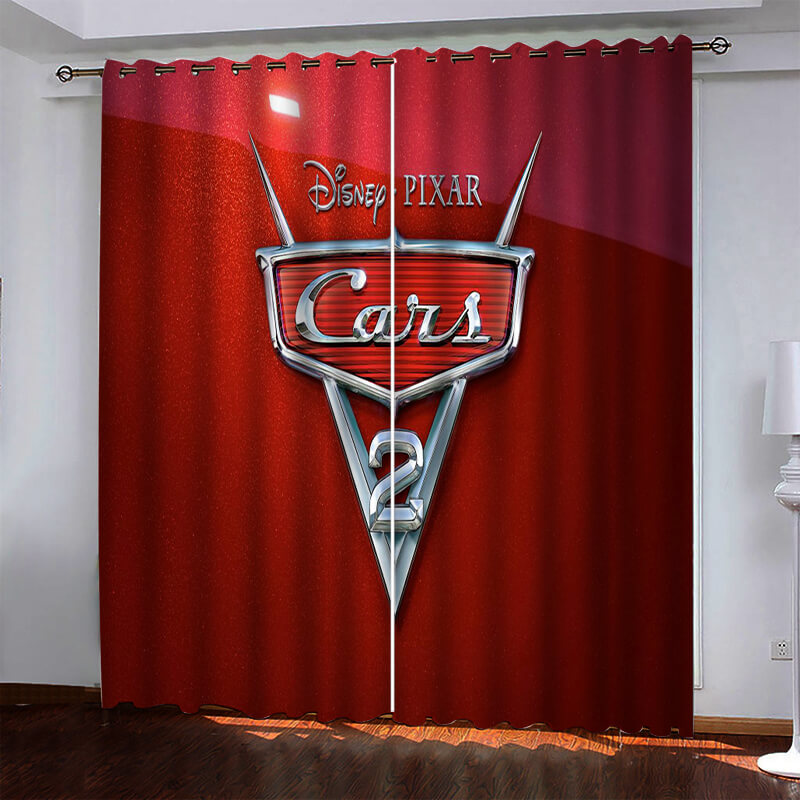 2024 NEW Cars Pattern Curtains Pattern Blackout Window Drapes