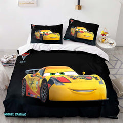 2024 NEW Cartoon Cars Bedding Set Quilt Cover Without Filler