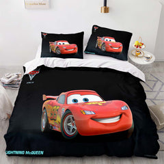 2024 NEW Cartoon Cars Bedding Set Quilt Cover Without Filler