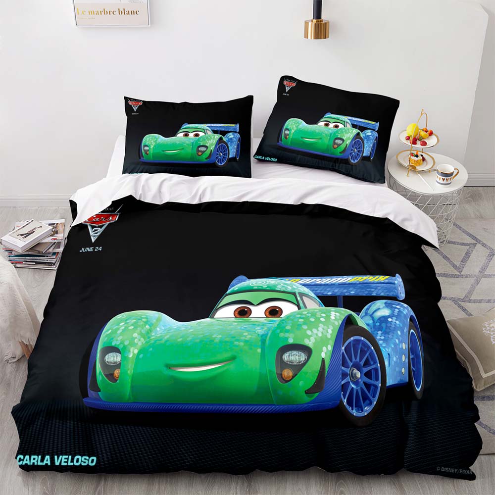 2024 NEW Cartoon Cars Bedding Set Quilt Cover Without Filler