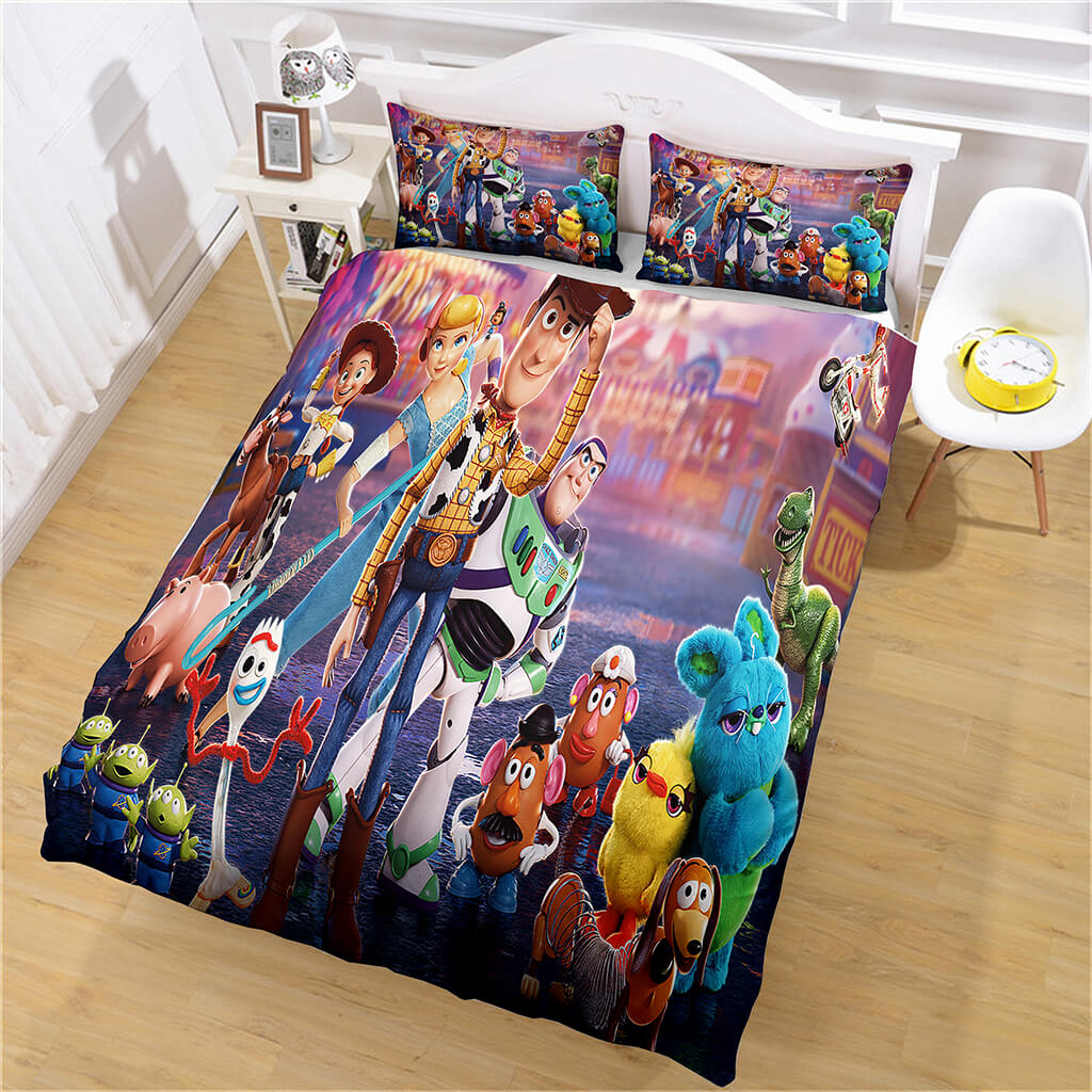 2024 NEW Cartoon Toy Story Bedding Set Cosplay Quilt Cover Without Filler