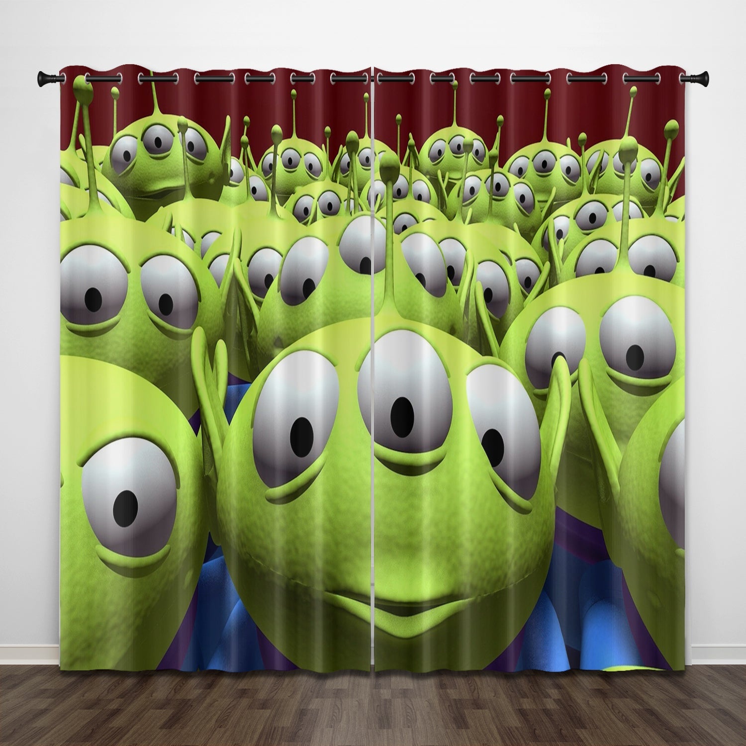 2024 NEW Cartoon Toy Story Curtains Pattern Blackout Window Drapes