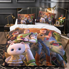 2026 NEW Cartoon Toy Story Pattern Bedding Set Quilt Duvet Cover Without Filler