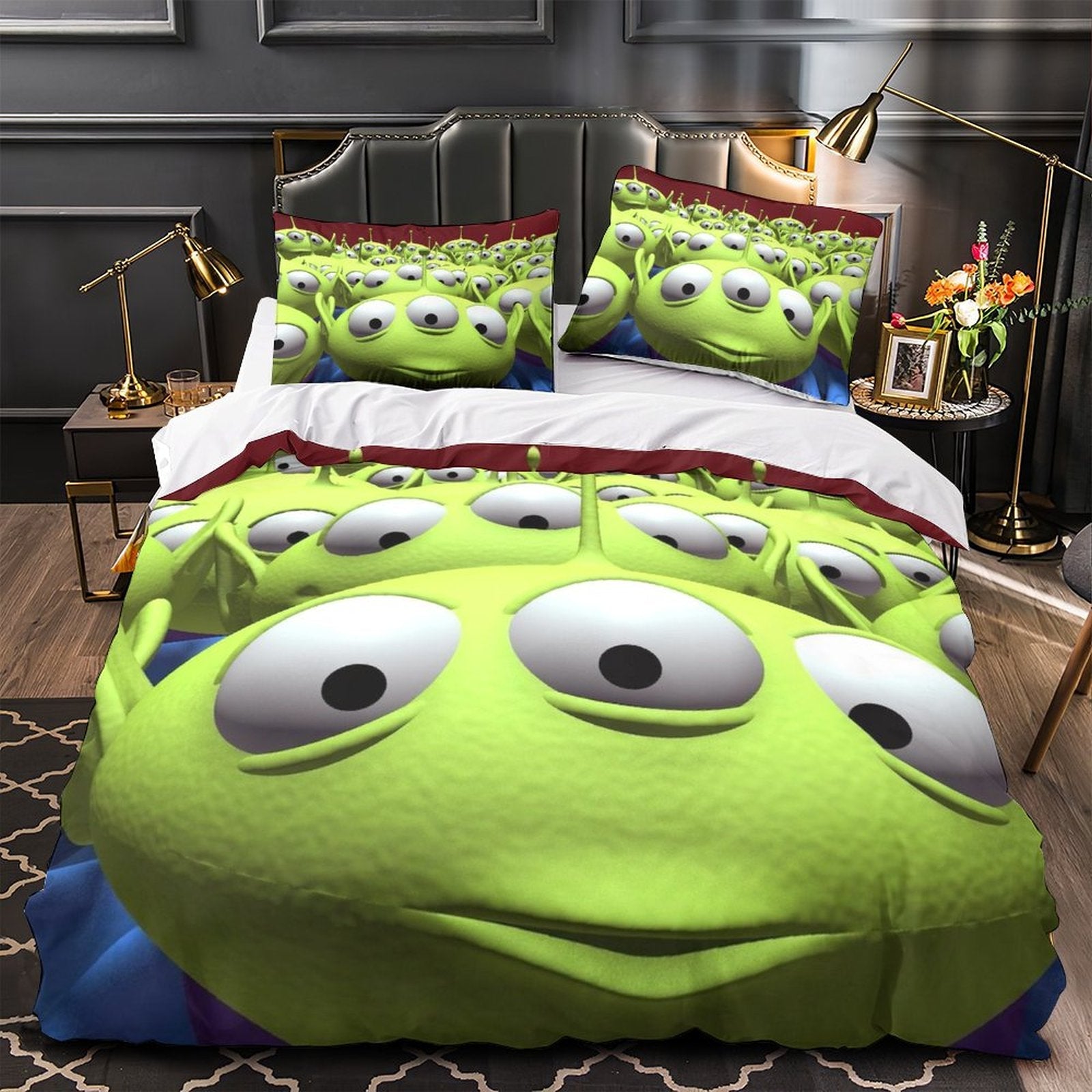 2026 NEW Cartoon Toy Story Pattern Bedding Set Quilt Duvet Cover Without Filler
