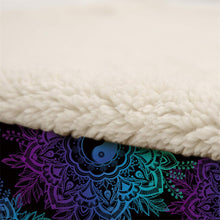 Load image into Gallery viewer, Hockey Mom #2 Super Soft Cozy Sherpa Fleece Throw Blanket for Men Boys