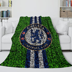 2024 NEW Chelsea Football Club Blanket Flannel Throw Room Decoration