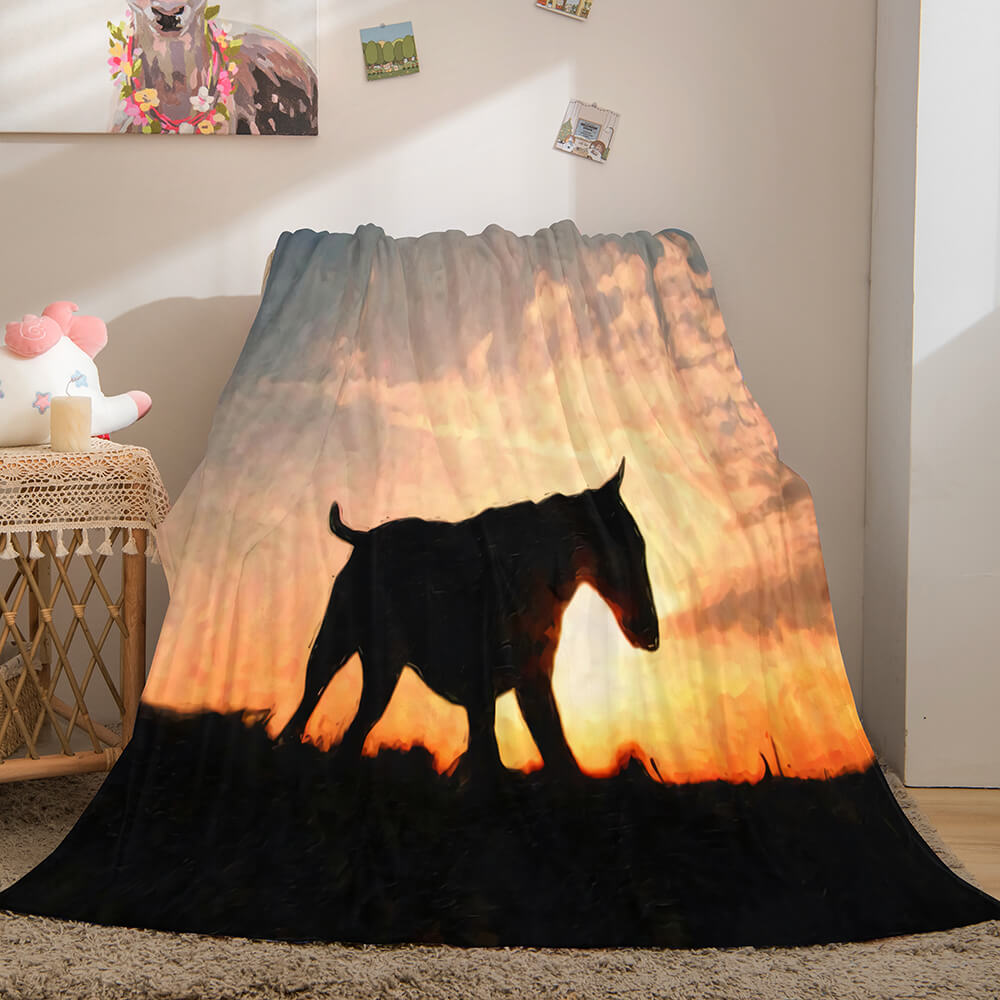 2024 NEW Cute Animals Soft Flannel Fleece Throw Blanket